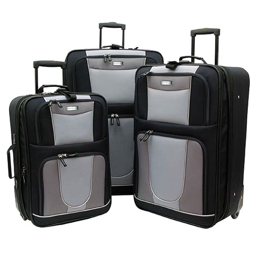 Geoffrey Beene&#40;R&#41; Carnegie 3pc. Vertical Luggage Set - image 