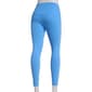 Womens RBX Ankle Carbon Peach Solid Leggings - Capri Blue - image 2
