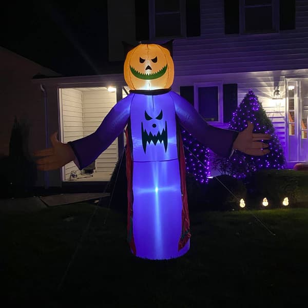 Northlight Seasonal 8ft. Jack-O-Lantern Grim Reaper Outdoor Decor