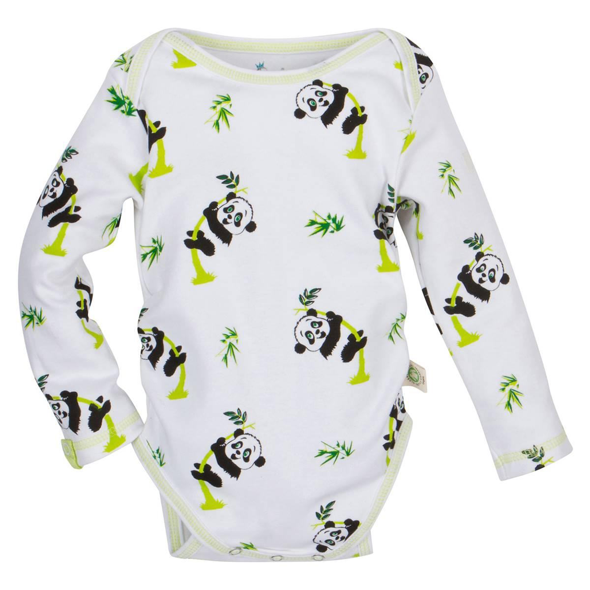 Baby Unisex (NB-24M) MiracleWear® Panda Long Sleeve...