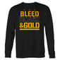 Mens Tailgate Bleed Black & Gold Crew Sweatshirt - image 1