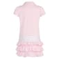 Girls &#40;4-6x&#41; adidas&#174; Ruffle Short Sleeve Polo Dress - image 3