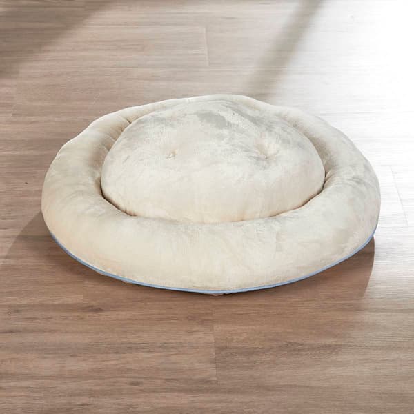 Simmons Round 27in. Round Cuddler Pet Bed - image 