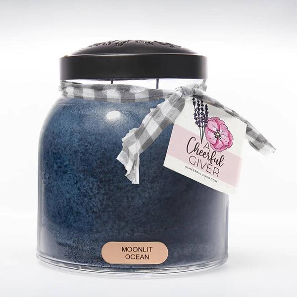 A Cheerful Giver&#40;R&#41; 34oz. Papa Jar Moonlit Ocean Candle - image 