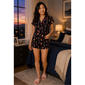 Womens Trick or Treat Sleep Western Dancing Skeletons Pajama Set - image 1