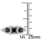 Diamond Classics™ 10kt. Gold 1ct. Black & White Diamond Ring - image 4