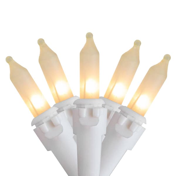 Northlight Seasonal 50.5ft. Frosted Clear Mini Christmas Lights