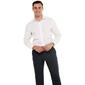 Mens Christian Aujard Slim Fit Solid Dress Shirt - Ivory - image 2