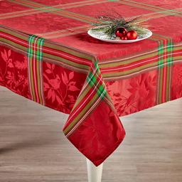 Merry Plaid Tablecloth