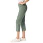 Womens Gloria Vanderbilt Shape Effect Pull On Capris w/ Slit - image 3