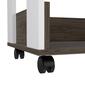 FM FURNITURE Dundee Dark Walnut Kitchen Cart - image 4
