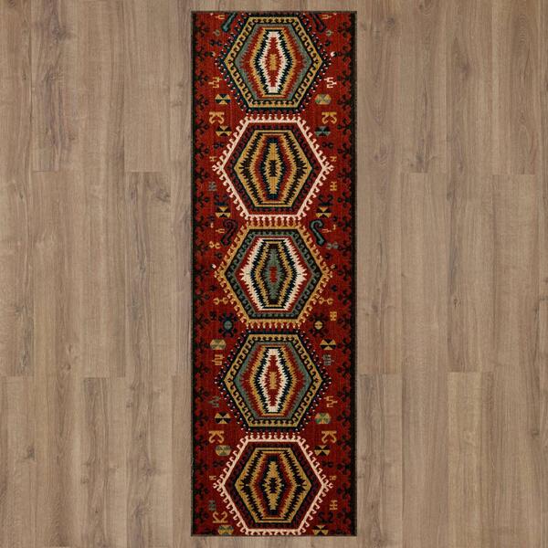 Mohawk Home Kana Red Runner - image 