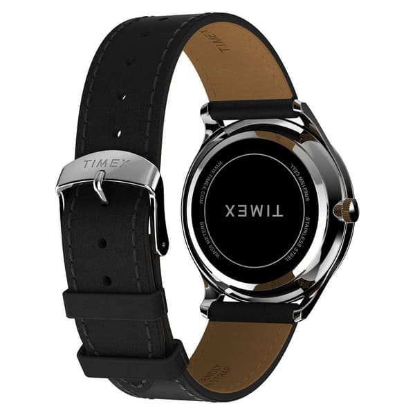 Mens Timex® Modern Easy Reader® 40mm Leather Watch - TW2W68300JT