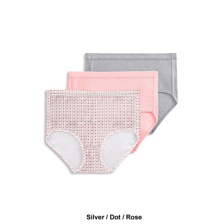 Womens Jockey® Elance® Breathe 3pk. Brief Panties 1542