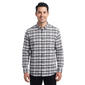 Mens Jackson Hole Flannel Shirt - Grey/Black/Burgundy - image 1