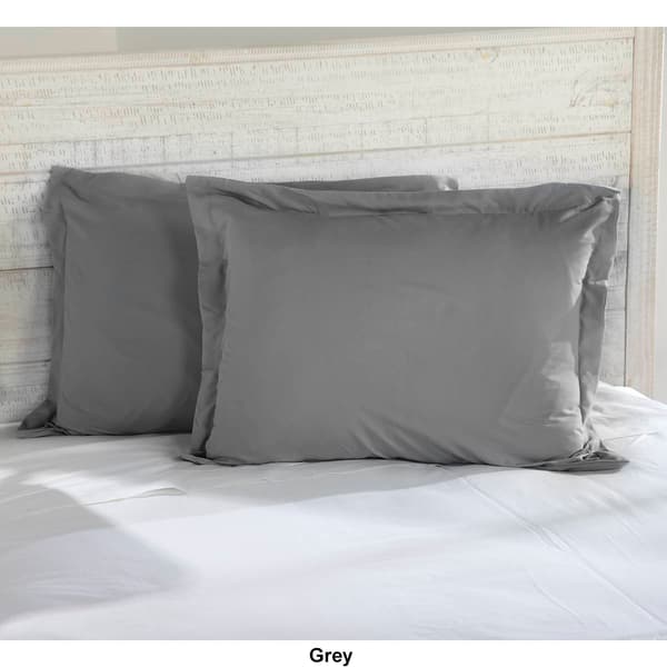 Swift Home Solid 2pk. Pillow Shams