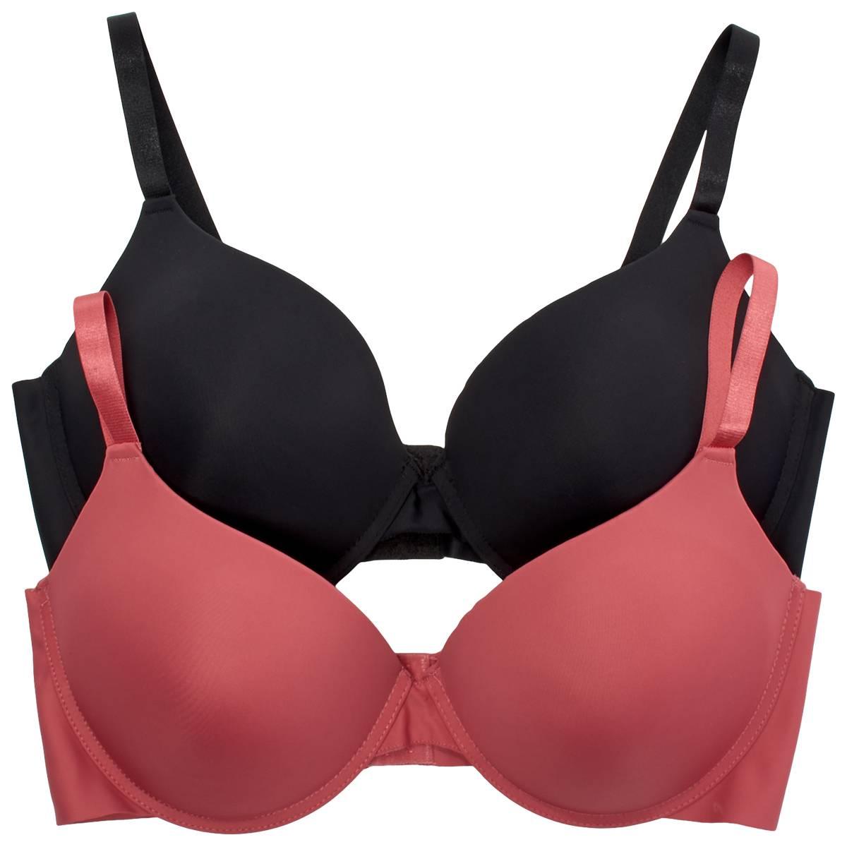 Plus Size Ava Rose 2pk. Laser Cut Push Up Bras - 503007XABV