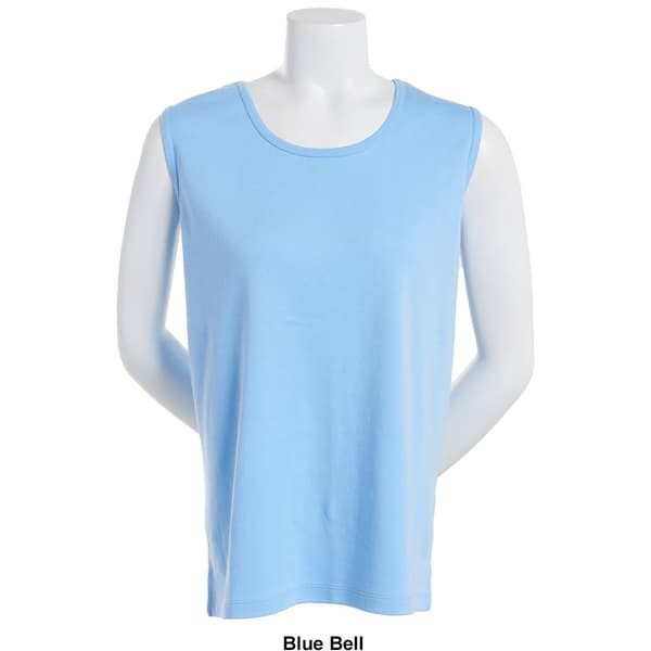 Plus Size Hasting &amp; Smith Basic Solid Round Neck Tank Top