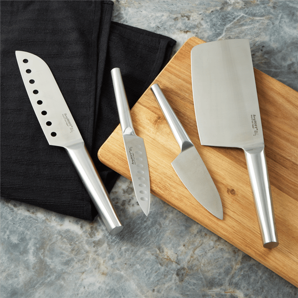 BergHOFF Straight 5pc. Specialty Knife Set with 3-in-1 Sharpener