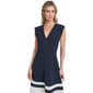 Womens Tommy Hilfiger Cap Sleeve V Neck Color Block Midi Dress - image 3