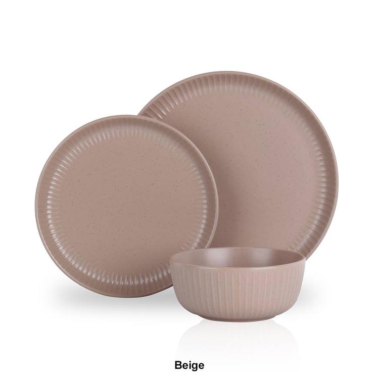 Stone Lain Logan 12pc. Stoneware Dinnerware Set