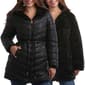 Womens Jessica Simpson 3/4 Reversible Anorak Puffer Jacket - image 1