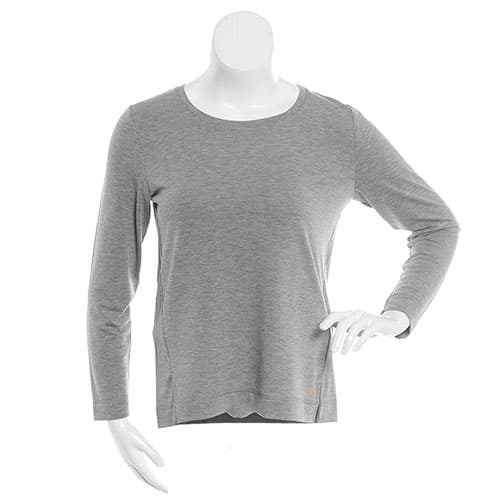 Womens HUE&#40;R&#41; Long Sleeve Terry Knit Pajama Tee - image 