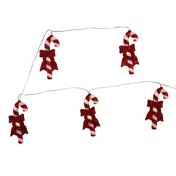 Kurt Adler 30-Light 5 Piece Candy Canes Light Set
