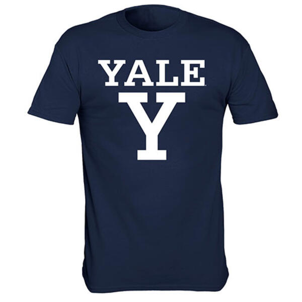Mens Yale Pride Mascot Short Sleeve Tee - image 