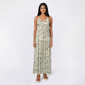 Juniors Wallflower Floral Cloud Cup Maxi Dress - image 1