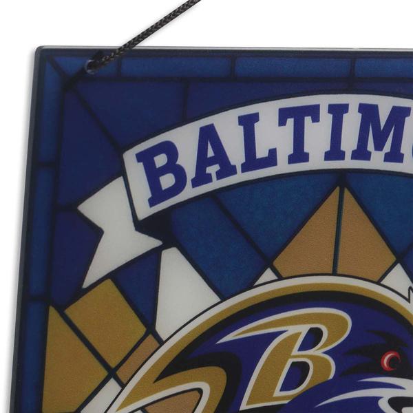 Open Road Ravens Logo Hanging Acrylic Wall Decor
