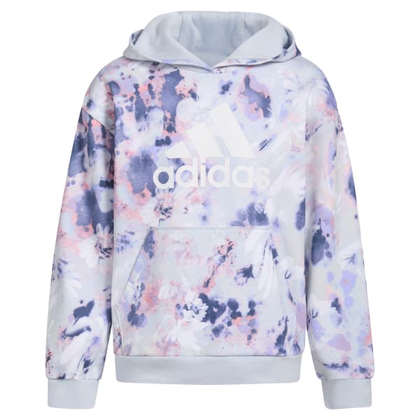Girls &#40;7-16&#41; adidas&#174; Hooded Graphic Pullover
