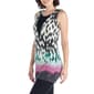 Womens 24/7 Comfort Apparel Houndstooth V-Neck Long Tunic - image 3