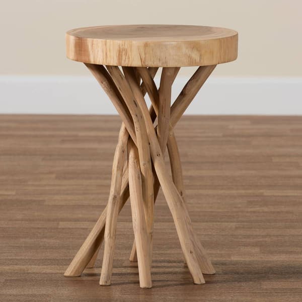 bali & pari Idoya Liberte Natural Teak End Table