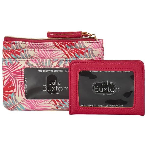Womens Buxton Large ID Coin Case - image 