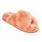 Womens Kooba Faux Fur Cross Slide Slippers - image 1
