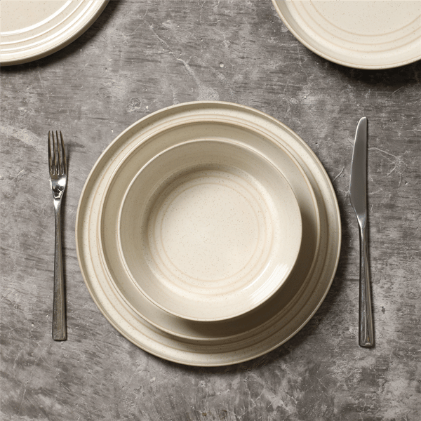Stone Lain Claire 8pc. Stoneware Dinner Plate Set