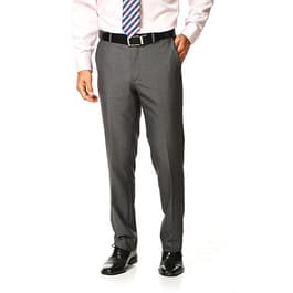 Mens Adolfo Suit Separate Slim Fit Pants - Silver