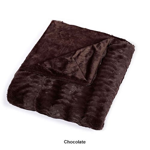 Swift Home Cozy Faux Fur Embossed Blanket