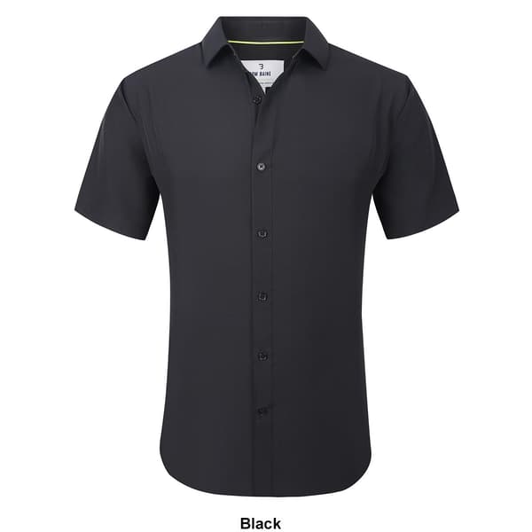Mens Tom Baine Slim Fit Short Sleeve Dress Shirt
