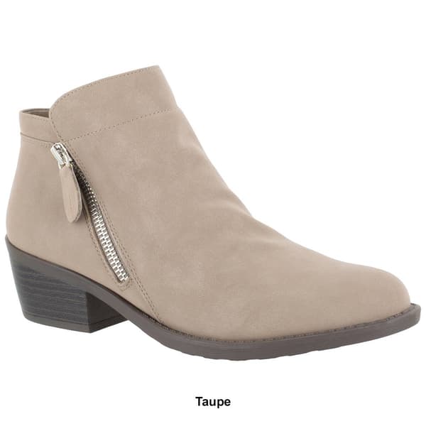 Womens Easy Street Gusto Suede Comfort Ankle Boots