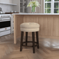 HH2 Home Krauss Stone Backless Swivel Counter Height Stool - image 1