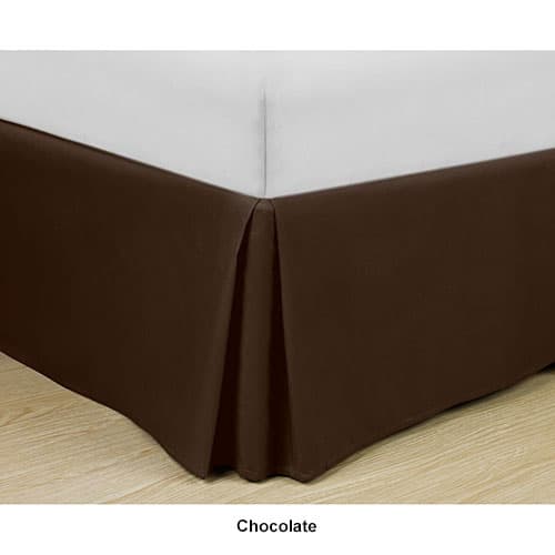 Swift Home Easy Fit Basic Pleated Bed Skirt