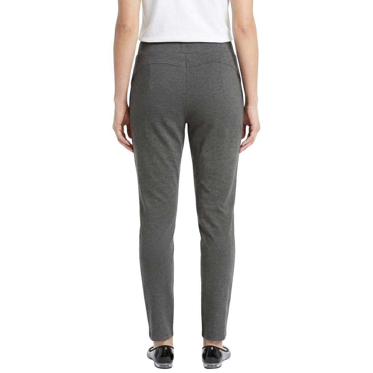 Womens Preswick & Moore® Pull On Solid Slim Leg Casual Pants
