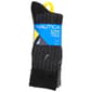 Mens Nautica 5Pk Crew Dress Socks - Black - image 1