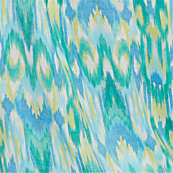 Womens Ruby Rd. Paradise Cove Ikat Button Tie Front Blouse