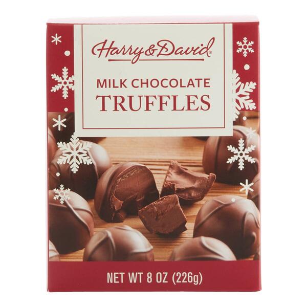 Harry & David&#40;R&#41; 8oz. Milk Chocolate Truffles - image 