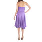 Womens 24/7 Comfort Apparel Strapless Dress With Pleats - image 9