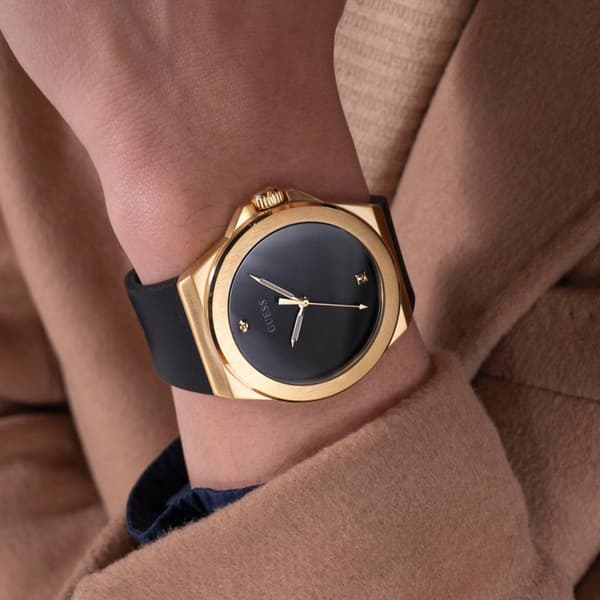 Mens Guess Gold-Tone Analog Watch - GW0790G1