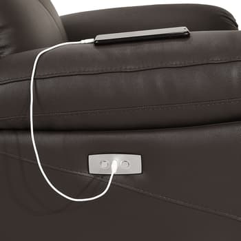 Elements Durham Power Leather Recliner - Boscov's